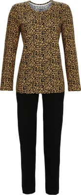Produktbild von Ringella Pyjama mit Animalprint : Farbe: toffee Größe: 52