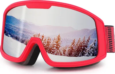 Produktbild von Klarheit Verbesserte Skibrille für Männer und Frauen Anti-Beschlag UV-Schutz Schneebrille
