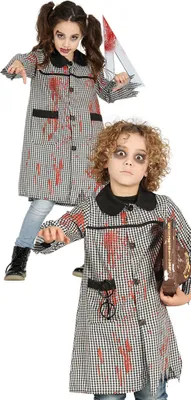 Produktbild von Kostüm Kid Zombie Schulmädchen 10-12J.