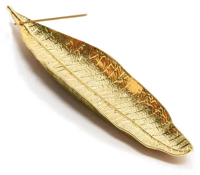 Räucherstäbchenhalter, 20,8 cm, Zinklegierung, gold