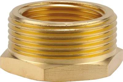 Immagine prodotto di Riduttore in ottone Gardena, 42 mm (G 1 1/4)-maschio / 33,3 mm (G 1)-maschio (7272-20)