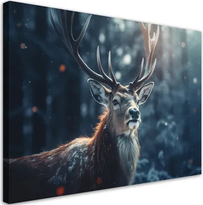 Obrázek produktu pro Obraz na plátně 100x70 Feeby Šedý obraz na zeď připravený k zavěšení