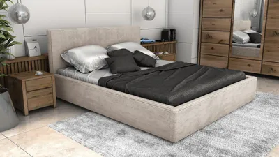 Obrázek produktu pro Postel LINCOLN 160x200 béžová s úložným prostorem - manšestr - LINCOLN 03