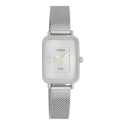 Produktbild von Oozoo Armbanduhr grau Metall Vintage Series Damen-Herren Analog-Quarzuhr UOC20383