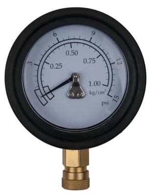 Obrázek produktu pro KS TOOLS 150.2327 Manometer O 0 - 1 bar mit 1/4" Schnellkupplung