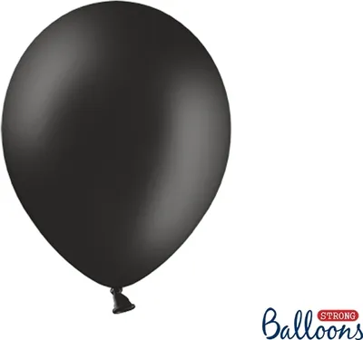 Immagine prodotto di Palloncini in lattice resistenti, nero, nero pastello, 30 cm, 100 pz.