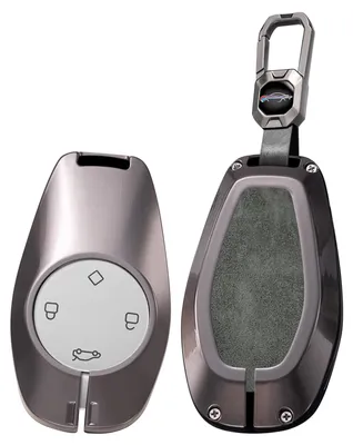 Immagine prodotto di Custodie per chiavi auto in pelle, compatibili con i modelli Leapmotor