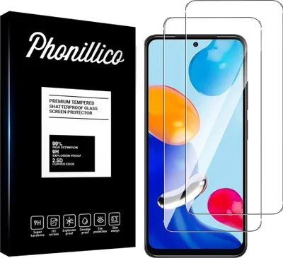 Obrázek produktu pro Tvrzené sklo pro Xiaomi REDMI NOTE 11 / REDMI NOTE 11S [2 ks] Screen Protector Film Anti-scratch Glass Resistant Phonillico®