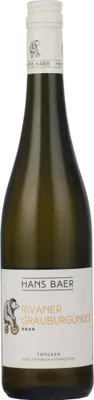 Produktbild von Hans Baer Rivaner Grauburgunder trocken (0,75 l)