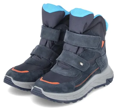 Productafbeelding van Imac sneeuwlaarzen voor jongens, blauw, leer en textiel, maat: 34