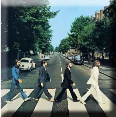 Obrázek produktu pro The Beatles - Magnet na ledničku "Abbey Road" RO11176 (Jedna velikost) (barevný)
