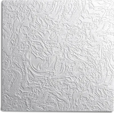 Produktbild von Decosa Deckenplatten AP 101 Bern - 50 x 50 cm 80 Platten = 20 qm - Edle Deckenpaneele weiß in Putz Optik - Nachbildung Paneele aus Styropor - Decken Styroporpaneele