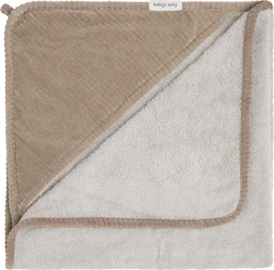Produktbild von Baby's Only Kapuzenbadetuch Sense - Clay - 75x85 cm