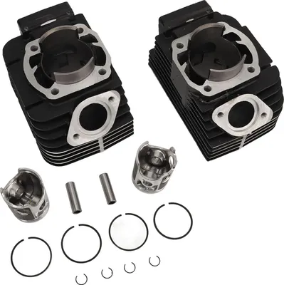 Zdjęcie produktu dla zestaw tłoka cylindra 64 mm, stop aluminium 360-11311-00-00 Zestaw naprawczy górnego końca cylindra do RD350 1973-1975