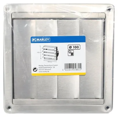 Produktbild von MARLEY Lüftungsgitter Edelstahl 155x155 DN 100