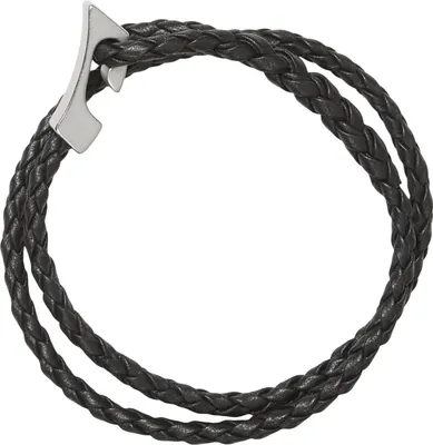 Immagine prodotto di Marc O'Polo Pelle braccialetto Tomte Bracelet Black nero