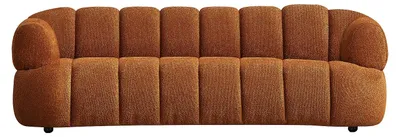 Produktbild von COLIANI 3-Sitzer-Sofa aus Bouclé-Stoff in Terracotta