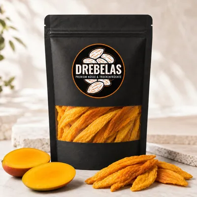 Produktbild von Mango getrocknet & ungeschwefelt 1kg - Drebelas® Trockenfrüchte