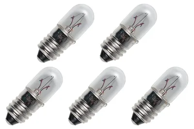 Produktbild von Signallampe E10 0,63W 6,3V 2500K dimmbar 5 Stück