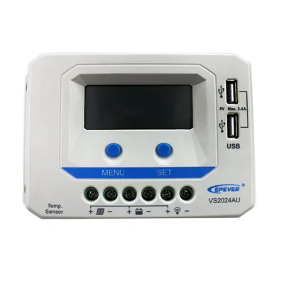 Produktbild von EPEVER® VS2024AU PWM Solar Laderegler 20A 50V, 12/24VDC Auto, 0% MwSt.