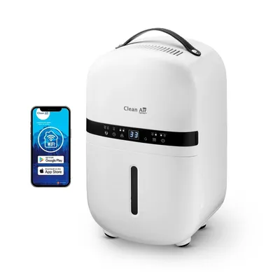 Produktbild von Luftentfeuchter und Luftreiniger CA-702 Smart - Geeignet für Räume bis: 20m² / 50m³ - Entfeuchtungsleistung: 5 Liter pro Tag - Clean Air Optima® App