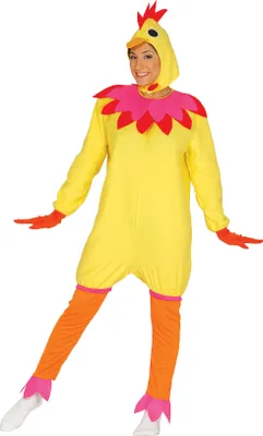 Image de Costume de poule pour femme taille M-XL, taille:XL