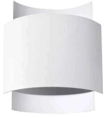Produktbild von Wandleuchte, Stahl, weiß, Up & Down Beleuchtung, H 23 cm