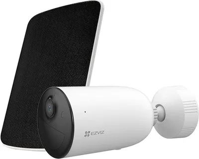 Zdjęcie produktu dla Kamera Wi-Fi Ezviz CB3 (AOV) z baterią + panel słoneczny 5200 mAh, biała