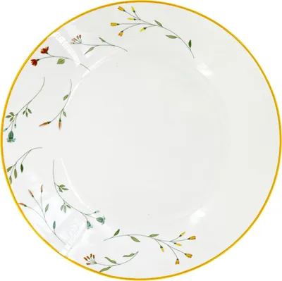 Obrázek produktu pro Hluboký porcelánový talíř Linea Botanic, ø 20,5 cm