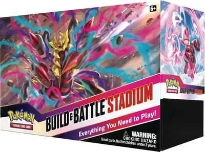 Obrázek produktu pro Pokémon TCG: Sword & Shield Lost Origin – Build & Battle Stadium.