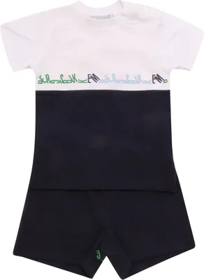 Immagine prodotto di 6484Az Completo Bimbo Bikkembergs Baby Boy T-Shirt+Short