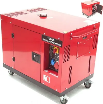 Produktbild von Diesel Stromerzeuger 12000 Notstromaggregat Aggregat 400V 230V Generator 06273
