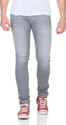 Produktbild von Diesel Jeans Herren Sleenker-X Skinny-Fit Hose Farbe: Grau R84H5 Größe: W34 L32