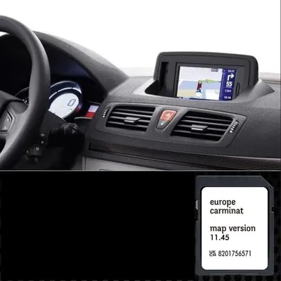 Image de Carte SD Navigation GPS Europe 2025 - version 11.45 - 8201756571 - Compatible avec Renault TomTom Carminat