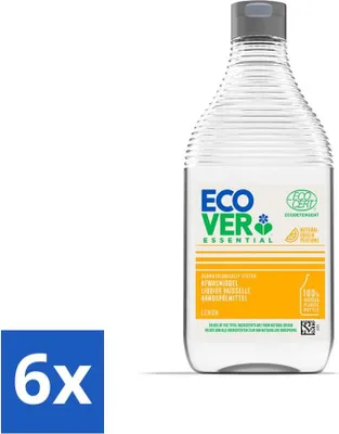 Produktbild von Ecover - Essential Geschirrspülmittel - Zitrone - 450 ml - Vorteilspack - 6 Stücke