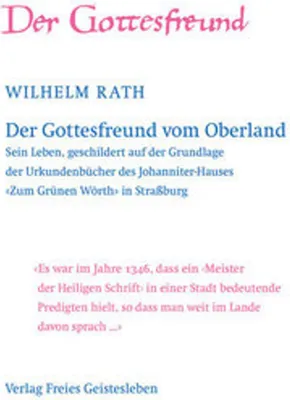 Immagine prodotto di Der Gottesfreund vom Oberland