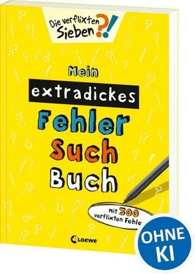 Immagine prodotto di Mein extradickes Fehler-Such-Buch (gelb)
