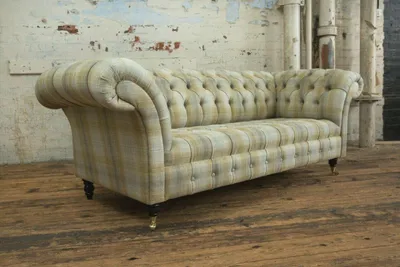 Image de Canapé Chesterfield Canapé rembourré 3 places Siège Canapé Garniture Beige Nouveau