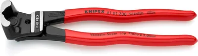 Produktbild von Knipex Hebelvornschneider Kopf poliert, Griffe mit Kunststoff überzogen in - 61 01 200 SB