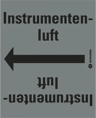 Produktbild von Dreifke® Rohrleitungsband Instrumentenluft, praxisbewährt, ab Ø 50mm, grau/sc...