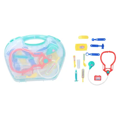 Obrázok produktu pre Eddy Toys - Lekársky set - 13 dielov - vrátane úložného kufríka, (stetoskop, skalpel a striekačka,)