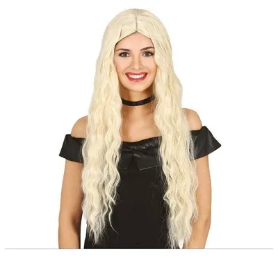 Obrázek produktu pro Elegantní paruka vlnité vlasy, barva blond