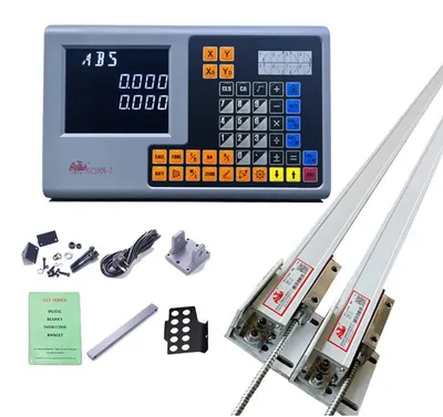 Produktbild von Digitalanzeigesystem, 2-Achsen-Anzeige, Linearencoder enthalten, GCS906-2 DRO Set