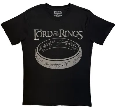 Productafbeelding van Lord of the Rings - "Greyscale" T-shirt voor heren/dames, uni model, RO15684 (XXL) (zwart)