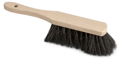 Produktbild von Robuster Industriehandfeger 280 mm Holz Naturhaarmischung 30/70 für Werkstatt und Lager – 1 Stück