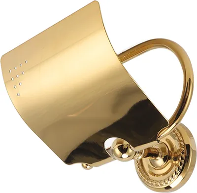 Image de Porte-serviettes en laiton en acier inoxydable d'apparence exquise et de haute dureté Support mural pour rouleau de papier hygiénique pour la salle de bain