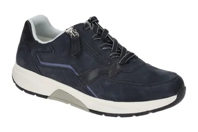 Produktbild von Gabor ROLLINGSOFT Damenschuhe - bequeme Schnür- Halbschuhe blau Freizeit NEU