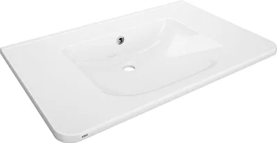 Produktbild von KWC AR Einzelwaschtisch, MEDCARE, MIRANIT,  850x150x550 mm, weiß, Überlauf