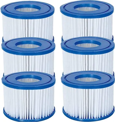 Produktbild von Flowclear Gr. VI Filterkartusche für Lay-Z-Spa Miami, Vegas, Palm Springs, Monaco 6 Filters