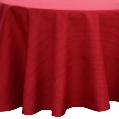 Immagine prodotto di Tovaglia da giardino rossa rotonda 145 cm lavabile
